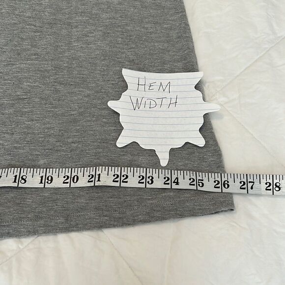 Kismet heathered grey maxi skirt or strapless dress so many style options GUC - Picture 4 of 9